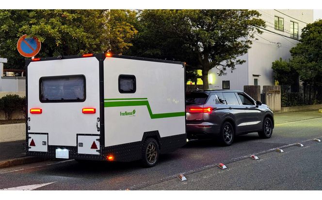 【オフィスや災害対策にも】牽引免許不要のオフグリッドトレーラーハウス 141305_EC14