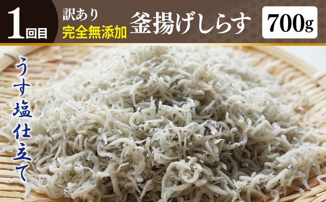 099Z498 店主セレクト ハンバーグ／しらす 食べ比べ 定期便 全3回【毎月配送コース】