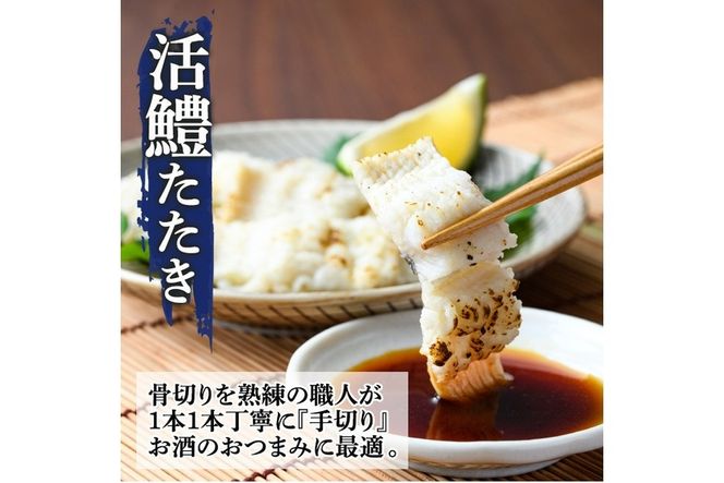 鱧つくし セット(合計約1.3kg・ハモたたき80g×3、鱧のからあげ200g×3、鱧すり身500g)はも 骨切り タタキ 唐揚げ 海鮮 魚介 おつまみ 惣菜 簡単 お手軽 冷凍 食べ比べ 詰め合わせ 詰合せ 国産 宮崎県産【MF-36】【エムファーム】