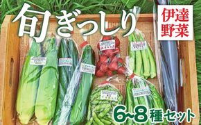【 2026年発送 】 先行予約 新鮮採れたて！旬の伊達野菜セット（6～8種）【オンライン決済限定】55250703