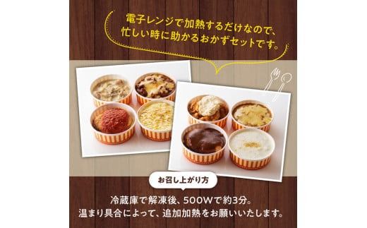 加工食品 まちの洋食屋さんのおかず８種セット 【 ハンバーグ チキン南蛮 ドリア 】☆ [C01203]