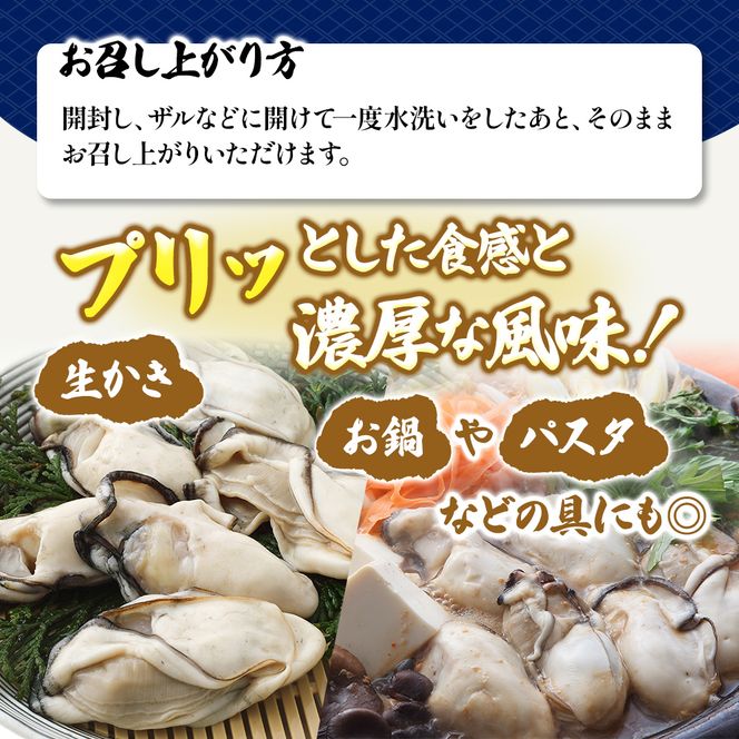 牡蠣 生食 むき身 北海道 厚岸産 お手軽 剥き牡蠣 130g×1【光輝】[ 生牡蠣 かき カキ 生 冷蔵 鍋 貝 オイスター ]
