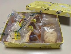 こにゅうどうくんクッキーとバスクチーズケーキセット（冷凍）-[A131]