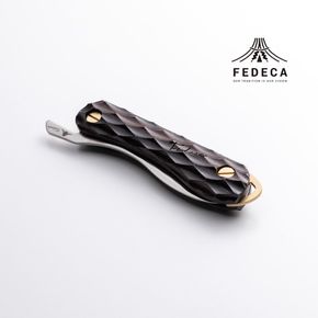 【FEDECA】折畳式料理ナイフ Solo 名栗黒檀 001235