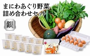 真庭あぐり野菜セット 詰め合わせセット 銀 （野菜10品・卵・ヨーグルト） / 産地直送 農家 お試し 岡山県 旬野菜 新鮮 あぐりガーデン 国産 蒜山 ジャージー牛 たまご 真庭市 カット野菜 平飼い卵 新鮮 yasai019 【配送不可地域：北海道／沖縄県／離島】 【jujy027-02】