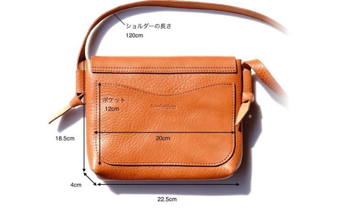 ギボシサコッシュ 糸島市 / LADIES＆GENTLEMEN 本革 革製品[ADK069]