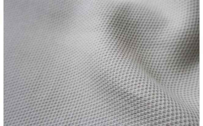 G1960 【tissu de coton/ハニカム織】泉州南部織 BED用ダブルシーツ＆ピロー2枚（LGY）