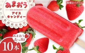 あまおう アイス キャンディー 10本 糸島市 / 磯本農園 TANNAL[ATB036]