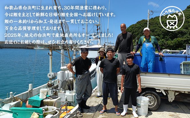 かつお一本釣り漁師が直送！ 日帰り生かつお 訳あり 2.2kg入 304018_DT06