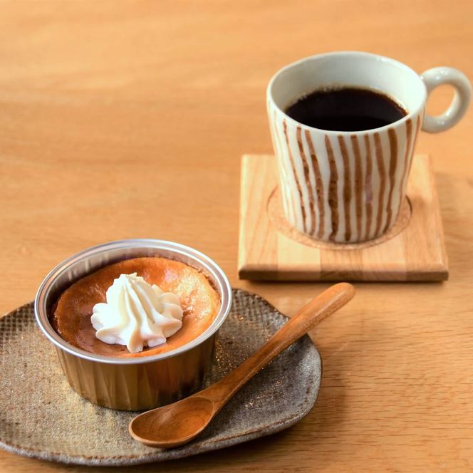 16-171 cafe ほの香のベイクドチーズケーキ 5カップセット