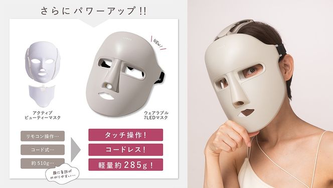 LINKA ウェアラブル 7LED マスク リンカ 美顔器 美容 LED美容 光