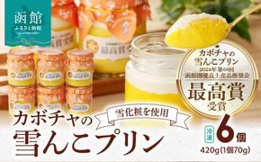 カボチャの雪んこプリン 6個セット_HD054-010