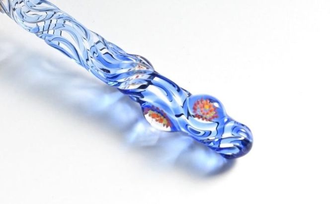 clarto　ガラスペンlavie（隅田川・夏）　筆記用具 ガラスペン 硝子ペン 手作り ガラス 硝子 おしゃれ インク 手紙 日記 プレゼント ギフト 墨田区 東京都