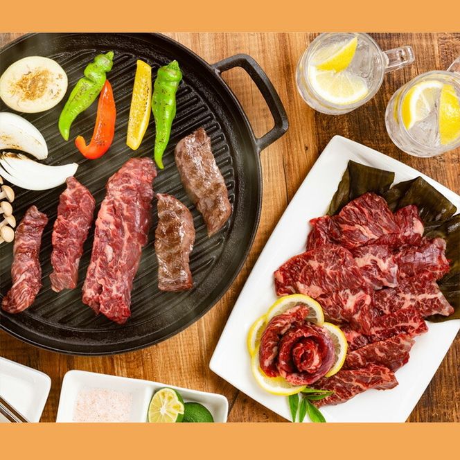 61-4 紋別名物 流氷昆布締め牛肉食べ比べ定期便(3回)