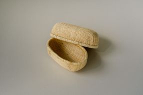 【伝統工芸品】KORI ANRI JAPAN「MUSUBU ヤナギの器」 "Sサイズ" 柳行李 / 豊岡杞柳細工 飯行李 弁当箱 お弁当 行楽 ピクニック ランチボックス