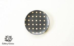 【沖縄のかわいい器】陶factory509 モノクロ皿／白四角