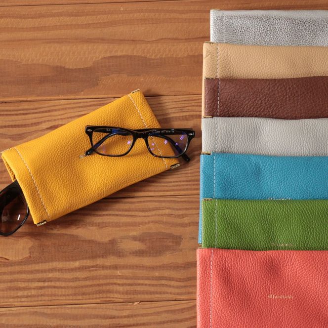 ダブルメガネケース【ターコイズブルー】  	Z124VC08