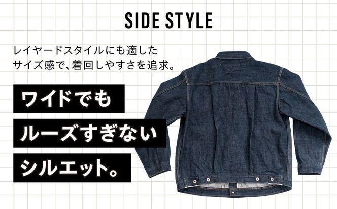 受注生産 ジージャン セルビッチデニム 日本製 ジーパン デニム ジャケット アメカジ メンズ ファッション AF-20 TRUCKER アトリエフロート 糸島市 / atelier FLOAT [AAF006] デニム ジーンズ ジャケット ハンドメイド オーダー 手縫い 国産