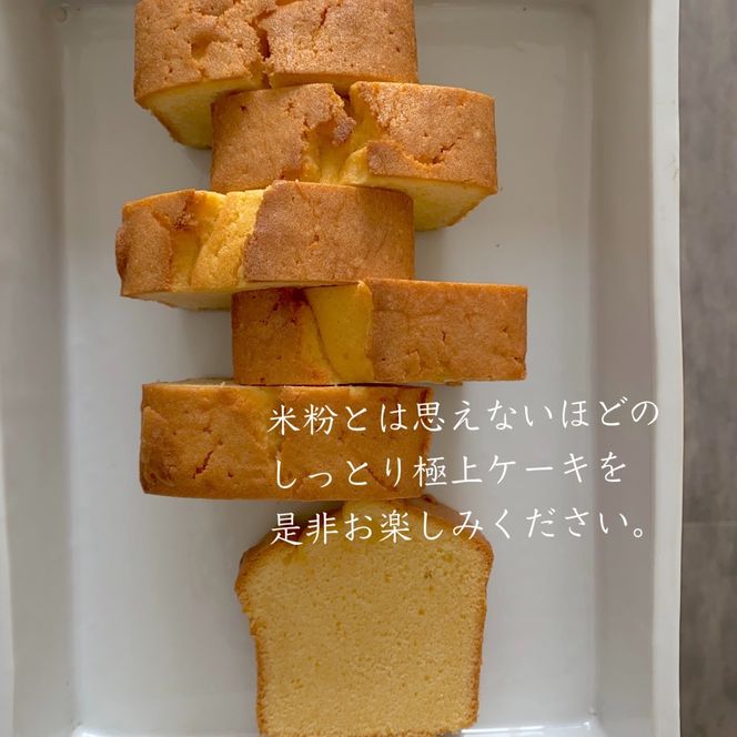 極上米粉のカトルカール2本入り　グルテンフリー  197-004