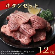 牛タン 厚切り 塩麹 たれ漬け 1.2kg 詰め合わせ 味付き牛タン おうち焼肉 BBQ バーベキュー 牛肉 大容量 小分け 高タンパク タイパ おつまみ ご褒美 南丹市 グルメ ギフト 冷凍