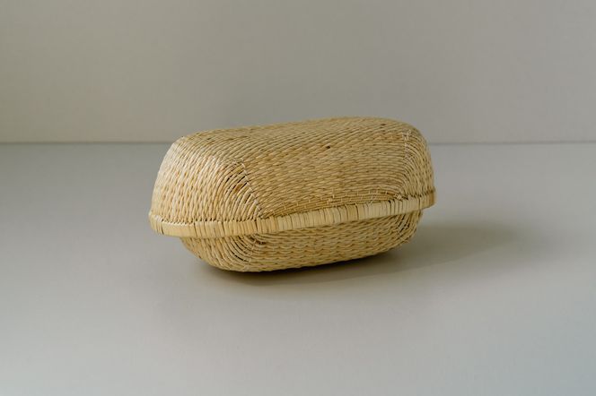【伝統工芸品】KORI ANRI JAPAN「MUSUBU ヤナギの器」 "Lサイズ" 柳行李 / 豊岡杞柳細工 飯行李 弁当箱 お弁当 行楽 ピクニック ランチボックス