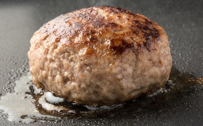 お肉屋さんの手ごね ハンバーグ／博多和牛入り 1.4kg（140g×10個）※配送不可：離島 肉料理 洋食 子供 お昼 夕飯 簡単 時短 国産牛肉 黒毛和牛 合い挽き肉 やわらかい 肉汁 濃厚 旨 化粧箱入り