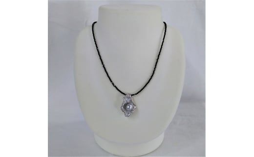 20-53伊勢志摩あこや本真珠ペンダント・ナチュラルバロック(NB02)