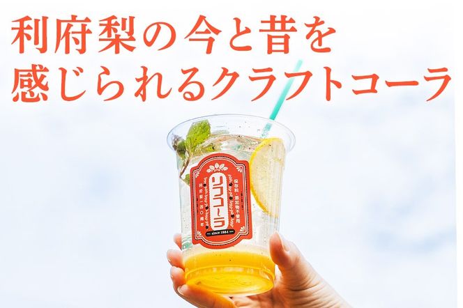 【利府梨のクラフトコーラ】リフコーラ（希釈タイプ）200ml×2本セット|06_ccp-010201