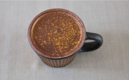 鉄釉 マグカップ (山型) 2個セット 糸島市 / 醇窯 やきもの コップ マグ ペア [AOE004] 醇窯 高須健太郎 陶器 やきもの マグカップ マグ コップ セット 鉄釉 ペア