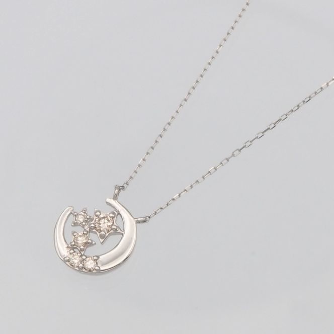 PT900/PT850 0.10ct ダイヤモンド ペンダントネックレス HH-019741 SWBT008