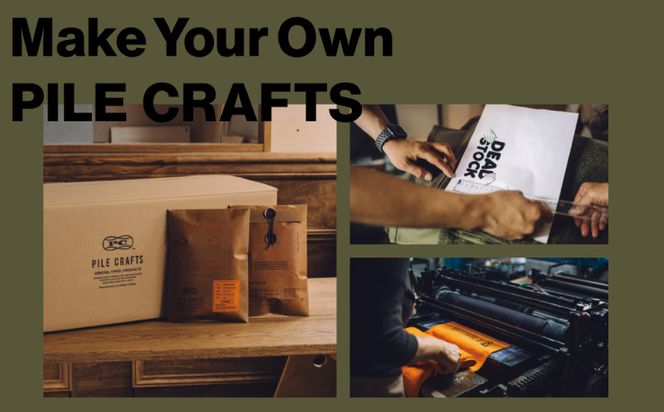 G2641 【全6色から選べる】PILE CRAFTS 名入れタオル 50枚 フェイスタオル