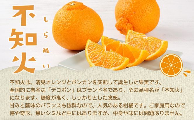 【産地直送】☆不知火☆家庭用☆約5kg    	AL10