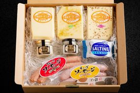 チーズ、バター、ソーセージギフトセット SKH003
