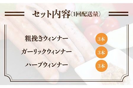 【全6回定期便】糸島の陽光ハムウインナーセット5 志摩スモークハウス[AOA021] 詰め合わせ ギフト ソーセージ お歳暮 お中元