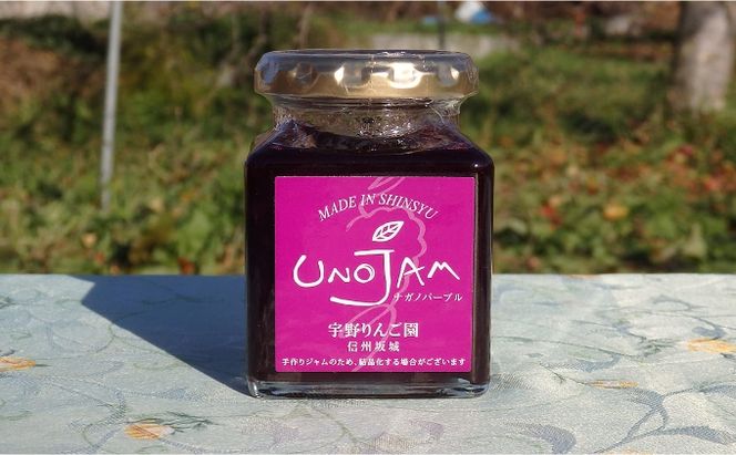 【数量限定】ナガノパープルのぶどうジャム　3本セット 果実 愛情たっぷり パン ヨーグルト 濃厚 防腐剤 プレゼント ギフト 