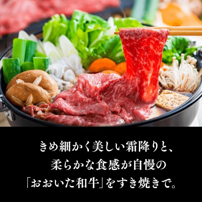 【定期便】 牛肉 すき焼き 牛すき定期便 全4回 モモ ロース ブリスケ 食べ比べ スライス KA-05