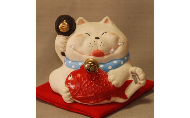 招き猫　ヨクベー インテリア 工芸品 