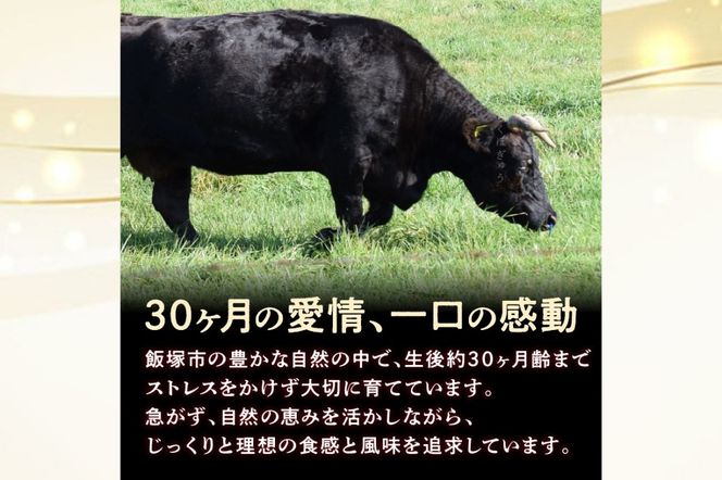 【E-081】本格黒毛和牛　筑穂牛肩ロース肉すき焼き用　７００ｇ