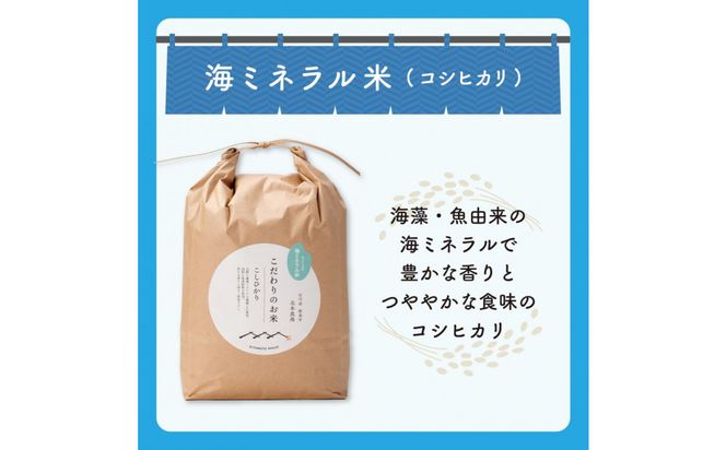 【定期便4カ月連続でお届け】北本農場 「こだわりのお米4種」　精米 10kg 172111_AZ018