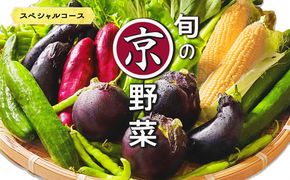 旬の京野菜 スペシャルコース≪京都 丹波 野菜 ふるさと納税野菜≫ ※沖縄・離島・諸島へのお届け不可