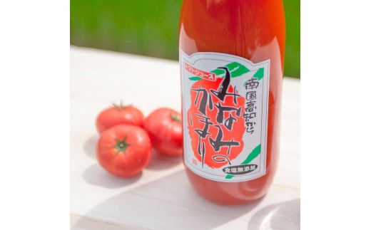 トマトジュース 無塩 無添加 1000ml×6本セット 池トマト 1本にトマト約15個分使用 トマト 100％ジュース ドリンク 糖度6.5度以上 飲み物 健康 【池トマト】 [BQAG014]