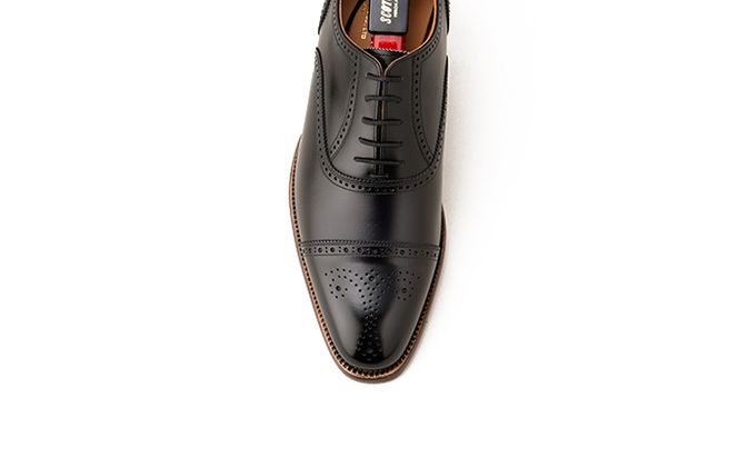 スコッチグレイン紳士靴「オデッサII」NO.920 BL　メンズ 靴 シューズ ビジネス ビジネスシューズ  ファッション小物 合わせやすい 上質 一級の革靴 