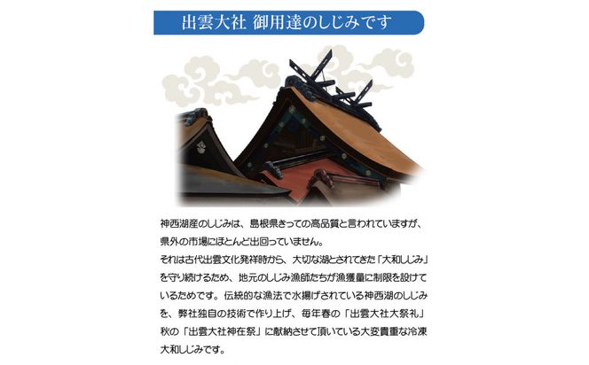 神西湖産冷凍大和しじみ　180ｇ×7Ｐ 322032_DL004