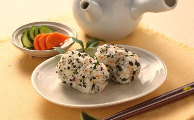 八女茶ふりかけ 個包装 100食分(10食入×10袋) 井口食品 いのくち 便利 お茶 弁当 おにぎり 有明 海苔 茶葉 茶 ご飯のお供 調味料 袋 小分け 化学調味料無添加 博多 九州 福岡県 大刀洗町 送料無料