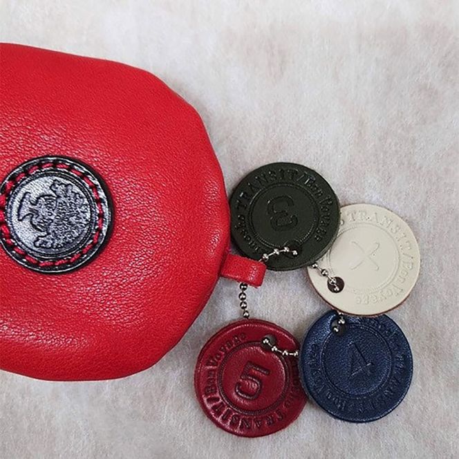 木の庄帆布 公式 ユーティリティヘッドカバー 国産レザー1枚仕立 UT KinoshoTRANSIT　K-KHG-W-UT01M-（C/#46 キャメル / レッド）　ゴルフ ヘッドカバー 国産 レザー