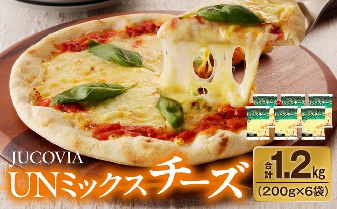 010B1638 【ムラカワチーズ】JUCOVIA UNミックスチーズ 1.2kg【小分け 200g×6P 普段使い 高評価 ちーず】