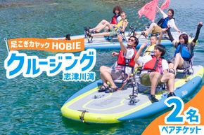 チケット 足漕ぎカヤック HOBIE 志津川湾 クルージング 体験 2名様分 [サスティナビリティセンター 宮城県 南三陸町 m304blw940000] チケット ペアチケット カヤック アウトドア 旅行 観光 体験会 券 ペア