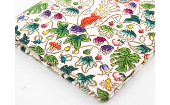 【文庫屋大関】パーソナルホルダー　ハチドリの憂鬱【皮革工芸品】 民芸品 雑貨 日用品 文房具 革小物 牛革 ファイル ケース 