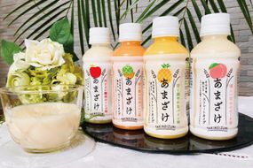 酒粕屋さんのフルーツ甘酒セット（6本入り） [あまざけ 果物 ドリンク ペットボトル] 飲料 果汁飲料 ジュース 美容 