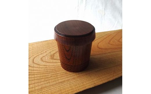 欅 小皿になる蓋つきグラス 化粧箱入り 天然木 蓋付き グラス コップ カップ タンブラー 小皿 皿 漆器 父の日  敬老の日 ギフト 伝統工芸 工芸品 国産 日本製 復興 震災 コロナ 能登半島地震復興支援 北陸新幹線 F6P-1033